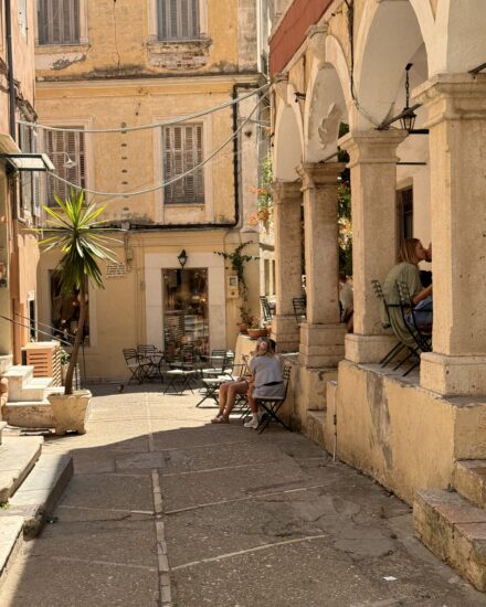 Corfu town